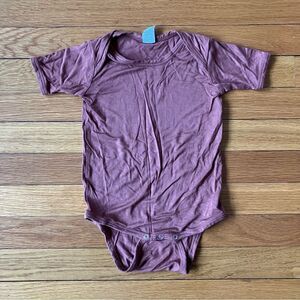 Kate Quinn Organic Brown Into The Woods Bamboo Bodysuit 18-24